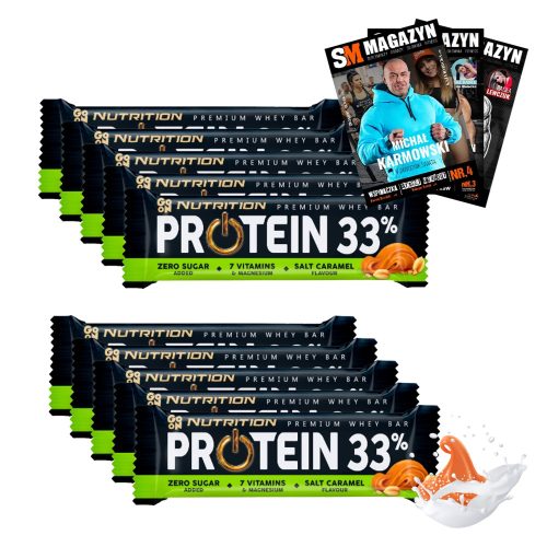 10er Pack GO ON NUTRITION Proteinriegel 33% 50g - Für Sport und Diät