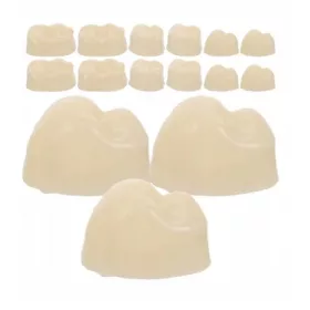    Künstliche Zahnkrone, Abdeckung für den unteren Rücken, Reparatur von gebrochenen und fehlenden Zähnen, 66 Stück