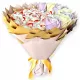  Geschenk zum Geburtstag, Jahrestag, Hochzeit, Namenstag. Strauß Raffaello-Pralinen
