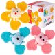  SET SPINNER-RASSEL-ZÄHRINGE SPIN MIT SAUGNAPF 3-TLG. GESCHENK