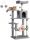  CAT SCRATCRATOR XXL HOCH 143CM 6 STUFEN BAUMHAUS HÄNGEMATTE LED