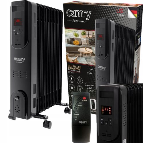  Ölkühler Camry 2000 W schwarz