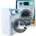  GROSSE AUTOMATISCHE WASCHMASCHINE, BEWEGLICHE TROMMEL, 4 PROGRAMME, LEICHTER TON