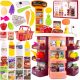  SHOP SUPERMARKTSTAND FÜR KINDER SPIELZEUGKASSEKORB + 44 ELEMENTE