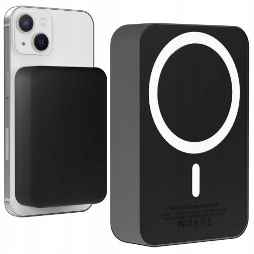  MagSafe Powerbank für Apple iPhone 10000 mAh induktiv langlebig stark schwarz