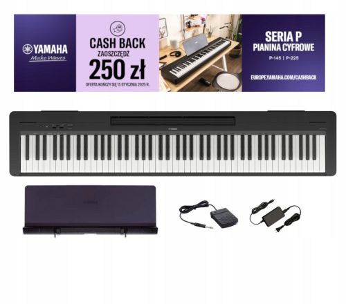  Yamaha P-145 Digitalpiano, der Nachfolger des P-45