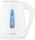  Lafe Essential Wasserkocher, Plattenheizung, Hintergrundbeleuchtung, 2200 W, 1,7 l, Weiß