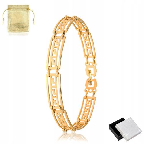  VERGOLDETES SCHÖNES GRIECHISCHES ARMBAND FÜR EIN GESCHENK, 18K