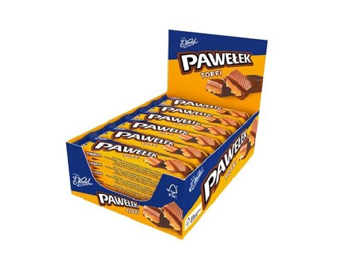 Pawełek Toffi Schokoladenriegel mit Toffi-Füllung 1080g