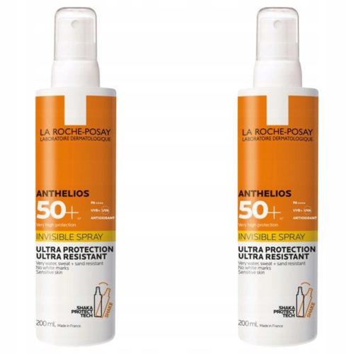 LA ROCHE-POSAY ANTHELIOS Shaka Unsichtbares Spray SPF 50+ 2x200 ml