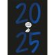  Buchkalender 2025 A5 Laurum Verlag, schwarz
