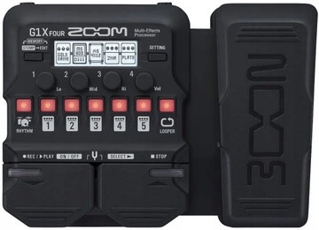  Zoom G1X Vier Multieffekte für E-Gitarre