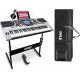  Keyboard-Klavier-Kopfhörer-Set mit 61 Tasten, professionelle Tasche