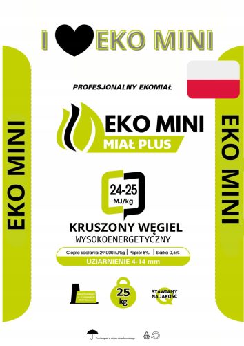  Gesackte Kohle EKOGROSZEK MINI POLSKI 24-25 MJ/kg 1000 kg LUX KOHLE