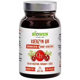   Veganes Koenzym Q10 100 mg mit Herzgespann und Granatextrakt - Biowen