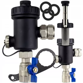    MAGNETFILTER, SCHMUTZABSCHEIDER, ZENTRALES SYSTEMGEBLÄSE, 3/4 DN20