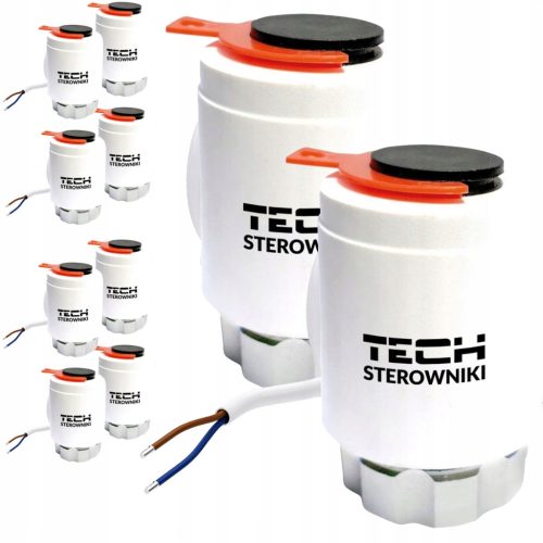  THERMOELEKTRISCHER STELLANTRIEB FÜR VERTEILER TECH M30X1,5 STT-230T - 10 STÜCK