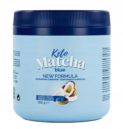 Keto Matcha Blue 150g - Unterstützung für die ketogene Diät
