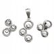  Ein dezentes Schmuckset aus 925er Silber mit drei Ringen mit Zirkonen als Geschenk