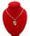  Gold-SET aus Chirurgenstahl 316L Z813 GOTTESMUTTER KIND