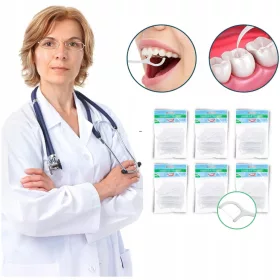  DENTAL Flosser, Zahnstocherseide, 450 Stk