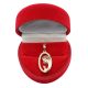  Goldanhänger aus Chirurgenstahl 316L Z825 MUTTER-GOTTESMEDAILLE