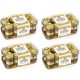 FERRERO ROCHER Pralinen-Geschenkbox 4x 200g
