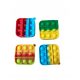  32x POP IT SQUARE, SENSORISCHES ANTI-STRESS-SPIELZEUG FÜR KINDER MIT SCHLÜSSEL