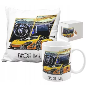    KISSENBECHER SUPER AUTO MUSCLE CAR EXOTISCHES SUPERWAGEN MIT NAMEN