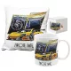  KISSENBECHER SUPER AUTO MUSCLE CAR EXOTISCHES SUPERWAGEN MIT NAMEN