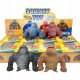  4x ANTI-STRESS-AFFE GORILLA SENSORISCHES WEICHES GUMMI 4 FARBEN