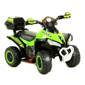    Batteriebetriebenes Quad für Kinder, Koffer QUAD-SX-3-GREEN, bis 5 Jahre