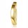  Bauchring aus umgedrehtem Gold aus Titan, 1,6/10