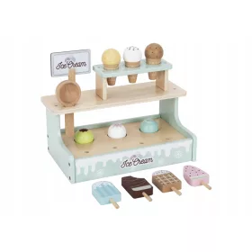  TOOKY TOY Eisdiele aus Holz, Eisdiele