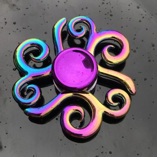 SPINNER FIDGET HAND SPINER METALLIC METALLIC COLOR