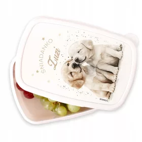  FRÜHSTÜCK mit Hunden Lunchbox für die Schule