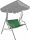  Kissen Happy Green 114 x 93 x 1 Grün