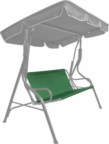 Kissen Happy Green 114 x 93 x 1 Grün