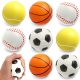  8X SCHAUM ANTI-STRESS BÄLLE FUSSBALL TENNIS BASKETBALL BASEBALL