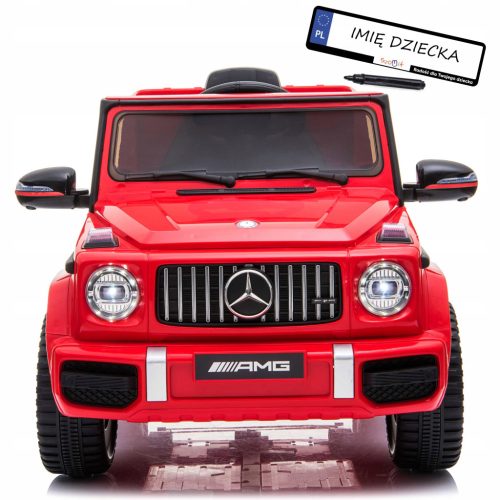  MERCEDES G63 AMG 4x4 LEDER, EVA Batteriebetriebenes Auto