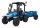  BLAST batteriebetriebener Traktor mit Anhänger Blau 2x200W