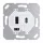 Jung USB-Ladegerät 15CAWW mit 2 USB-Typ-A-Anschlüssen,