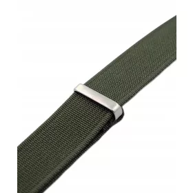   WB Original – grün gebürstetes, geripptes NATO-Armband 18 mm