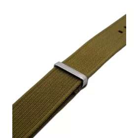    WB Original – khakifarbenes, gebürstetes, geripptes NATO-Armband, 20 mm