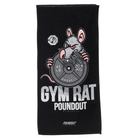  GYM RAT Frotteehandtuch 70 x 140 cm