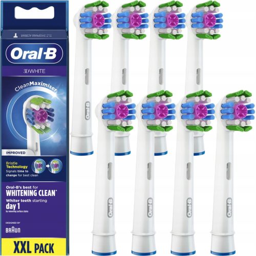  ORIGINAL BRAUN ORAL-B EB18 3D WEISS 8. SPITZE