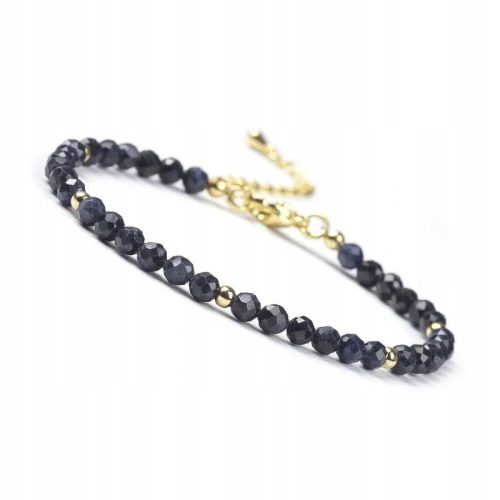  Spinell-Stein-Armband 4 mm