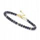  Spinell-Stein-Armband 4 mm
