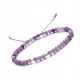  Damen-Armband aus Naturstein Lepidolit 4 mm
