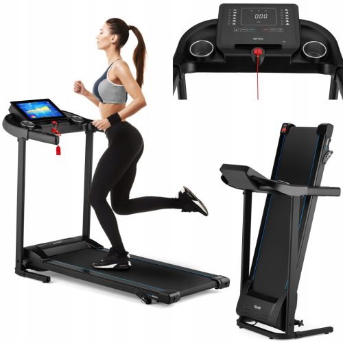  ELEKTRISCHES HEIMLAUFBAND, KLAPPBAR, MAGNETISCH ZUM LAUFEN XT550 GYMTEK